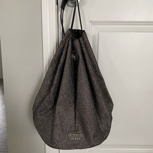 NWOT - Sparkly VS drawstring bag